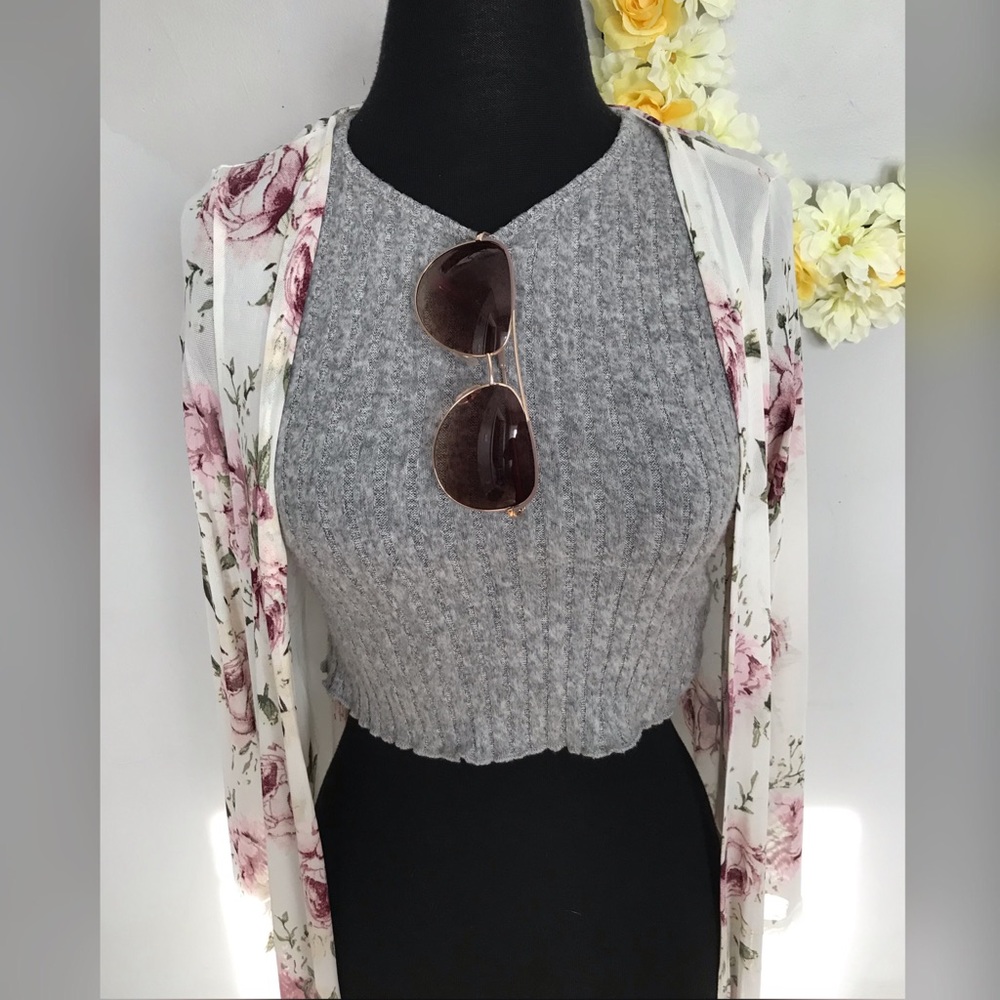 Forever 21 Girls Ribbed Top